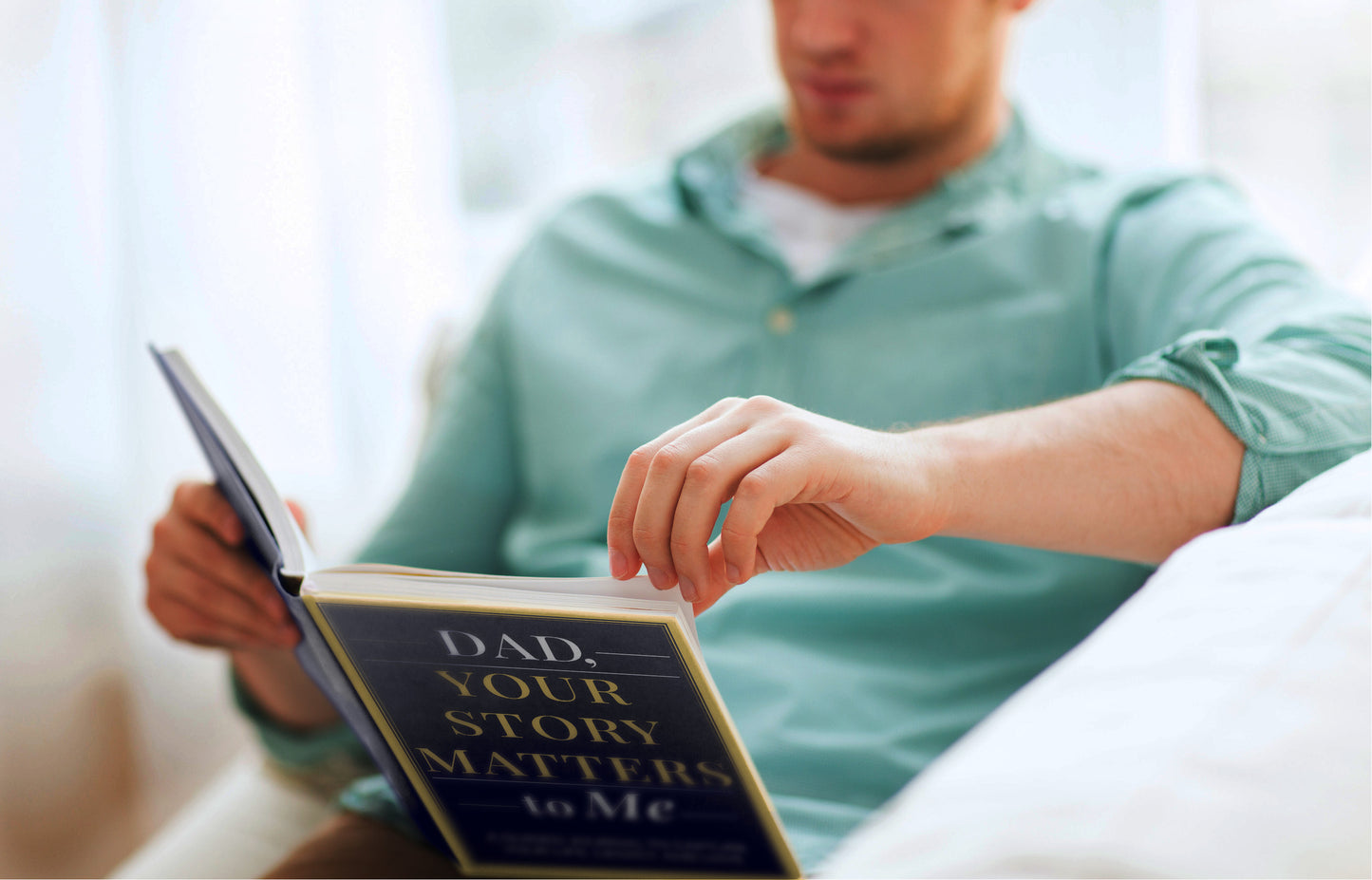 Dad, Your Story Matters to Me | A Father's Guided Journal To Capture Your Life, Legacy, and Love