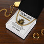 To My Son Cuban Chain Necklace | Unique Gift for Son from Mom, Good Gift for Grown Up Son