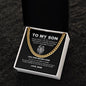 "You Can Never Lose" Chain Necklace | Useful Gift for Son from Mom, Good Gift for Son