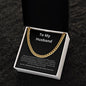 Unique Gift for Husband "You Made My Dreams Come True" Necklace | Gift for Husband from Wife, Romantic Gift for Husband