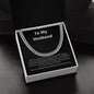 Unique Gift for Husband "You Made My Dreams Come True" Necklace | Gift for Husband from Wife, Romantic Gift for Husband