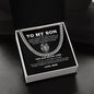 "You Can Never Lose" Chain Necklace | Useful Gift for Son from Mom, Good Gift for Son