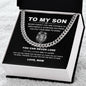 "You Can Never Lose" Chain Necklace | Useful Gift for Son from Mom, Good Gift for Son