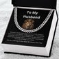 Anniversary Gift for Husband "You are a Blessing" Necklace | Romantic Gift for Husband from Wife, Good Gift for Husband