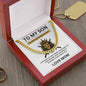 To My Son Cuban Chain Necklace | Unique Gift for Son from Mom, Good Gift for Grown Up Son