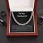 Unique Gift for Husband "You Made My Dreams Come True" Necklace | Gift for Husband from Wife, Romantic Gift for Husband