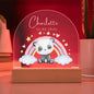 Custom Name Baby Panda Nightlight | Personalized Baby Gift, Playroom Light, Nursery LED Lamp, Reading Corner Light