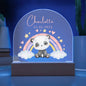 Custom Name Baby Panda Nightlight | Personalized Baby Gift, Playroom Light, Nursery LED Lamp, Reading Corner Light