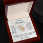 To My Beautiful Daughter Necklace from Mom | Special Gift for Daughter from Mom, Love Knot Necklace