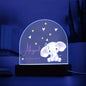 Cute Baby Elephant Custom Name Nightlight | Playroom Nightlight, Nursery Decor, Personalized Baby Gift