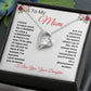 Unique Gifts for Mom | To My Mom Gift from Daughter Forever Love Necklace