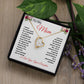 Unique Gifts for Mom | To My Mom Gift from Daughter Forever Love Necklace